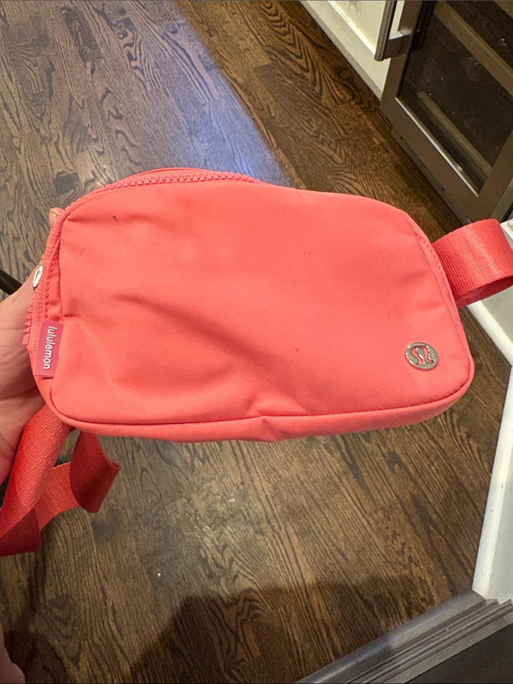 lululemon athletica Pink Coral Crossbody Belt Bag